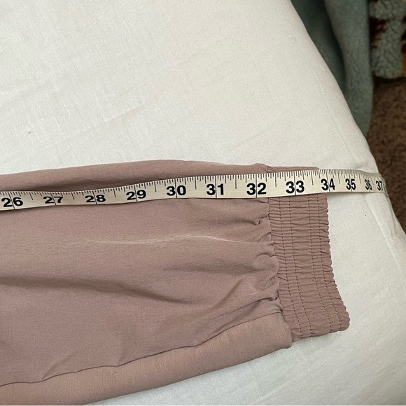 Gymshark Revival Jogger Pullon Drawstring Light Pink Tan Sweatpants  Womens S - Picture 14 of 16